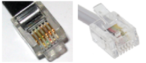 RJ11 connectors